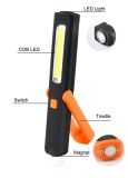 Multi-colour Pocket Lamp COB LED Work light Portable Flashlight, 3*AAA Battery belong to tools Toplite