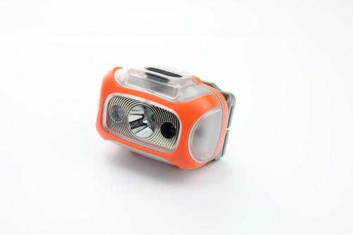Portable LED Headlamp with Motion Sensor for Camping Climbing Hiking Running Hunting Reading, 3*AAA battery