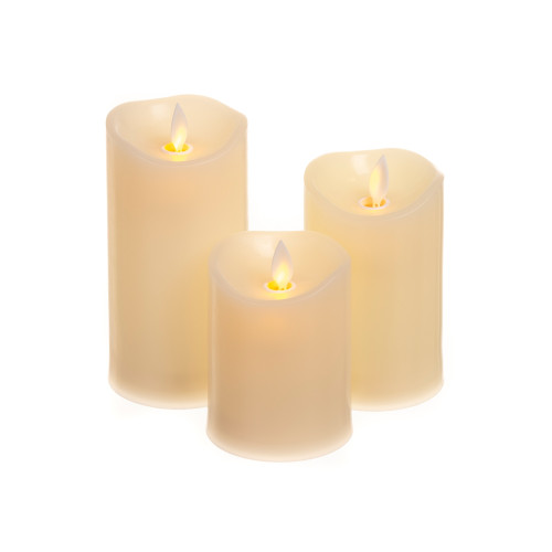 Realistic Flameless LED candle,Moving flames and a realistic wax plastic body,flameless LED candles