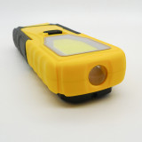 battery operating 300 Lumen Work Light with 180 degree rotation support front flashlight photo.