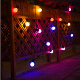 LED String Globe Bulb Lights 10 Pieces Globe Bulbs G50 LED Festoon String Fairy Lights For Garden Patio Outdoor Party Cafe Yard light Decoration