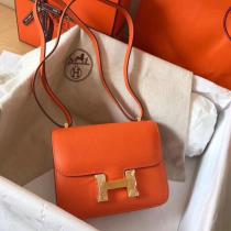 high quality hermes constance replica crossbody bag  pure hand-made wax thread sewing with EPSON leather 
