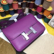 high quality  hermes constance replica crossbody bag  pure hand-made wax thread sewing with EPSON leather