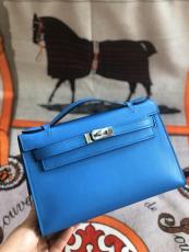 real shot hermes mini kelly20 replica high quality crossbody top-handle bag in swift leather silver and golden hardware pur hand-made wax-thread sewing 