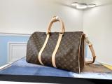 M40569 Louis Vuitton/LV keeppal45 monogram travelling tote bag large