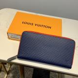 Louis Vuitton/LV zipper longwallet muti-compartment multi credit slots in scratch-proof epi leather 
