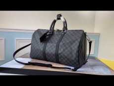M40569 Louis Vuitton/LV Keepall 45 monogram travelling luggage  bag large multi-purpose lightweight shopping tote bag