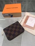 Louis Vuitton/LV monogram sling-chain crossbody bag coin purse clamshell wallet five-pieces set 
