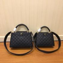 Louis Vuitton/LV capucines quited handbag crossbody shoulder bag with signature V-shape twist lock 