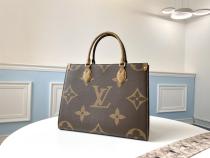 M44576 Louis Vuitton/LV monogram open large-capacity shopping traveling bag handbag