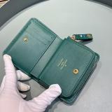 Louis Vuitton/LV quited zipper snap clamshell double-folding small wallet coin pouch multicolor for election 