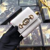 Gucci female horsebit clamshell triple-folding small wallet coin pouch multicolor for election 