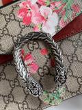 Gucci Dionysus female luxury canvas sling-chain crossbody shoulder bag silver-tone hardware 