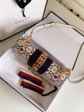 Gucci sylvie female clamshell printing portable messenger bag gorgeous street wear large size  524405