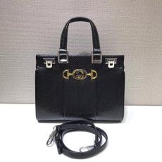 Gucci zumi female large-capacity triple-compartment luxury casual tote shoping bag medium size in Python leather 