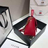 Gucci marmont female V-shape quited portable satchel clamshell shoulder crossbody bag