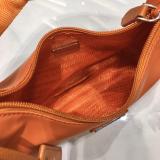 1NE515 Prada female vintage hobo degradable nylon half-moon waterproof shoulder bag indispensable casual street outfit