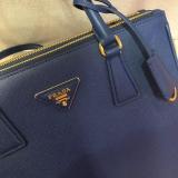 1BA274 Prada female saffiano durable plain crossbody handbag multi-purpose business briefcase laptop bag