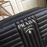 1BD083 Prada female quited casual sling-chain crossbody bag elegant camera bag superb street wear