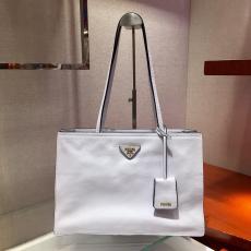 1BG122 Prada female large-capacity open shopping tote bag cansual stylish shoulder bag