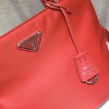 1BG320 Prada female waterproof nylon three-pieces set tote shopping bag large-capacity practical crossbody bag 