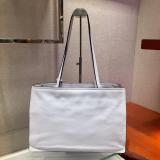 1BG122 Prada female large-capacity open shopping tote bag cansual stylish shoulder bag