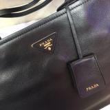 1BG122 Prada female large-capacity open shopping tote bag cansual stylish shoulder bag