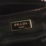 1BD071 Prada women's casual plain portable crossbody bag gorgeous catwalk handbag perfectly-matched with any clothes suitable for any occasion 