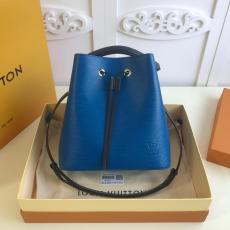 M52853  Louis Vuitton/LV female scratch-proof plain drawstring tassel bucket bag graceful daily living companion 