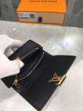 Louis Vuitton/LV female clamshell three-folding multi-slots card holder coin purse medium wallet 