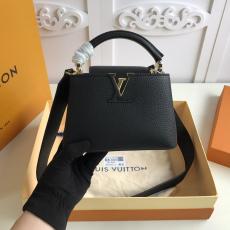 M56071 Louis Vuitton/LV Capucines BB delicate portable crossbody shoulder bag gorgeous street outfit for modern ladies