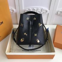 M53237 Louis Vuitton/LV female scratch-proof simplicity drawstring bucket bag multiple color for option 