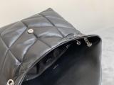Yves Saint laurent/YSL Loulou Puffer quilted lightweight large-capacity shoulder bag vintage flap messenger bag 