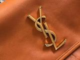 Yves Saint laurent/YSL NIKI28 female stylish vintage flip crossbody shoulder bag solid satchel bag golden tone hardware