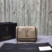 Yves Saint laurent/YSL NIKI20 female stylish vintage messenger bag graceful chain-strap crossbody bag 