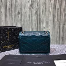 Yves Saint laurent/YSL NIKI20 female stylish vintage messenger bag graceful chain-strap crossbody bag Small size