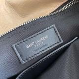 Yves Saint laurent/YSL NIKI28 ladies casual chevron quilted flip vintage messenger bag luxury chain-strap crossbody bag medium Size silver hardware