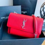 Yves Saint laurent/YSL SUnset22 female casual chain strap crossbody bag vintage flip messenger bag 