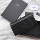 Yves Saint laurent/YSl NIKI female bifold flip long purse  multislots card holder elegant party clutch wristlet 