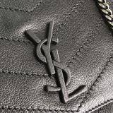 Yves Saint laurent/YSL Nolita female lightweight large-capacity shopping crossbody bag vintage  chain-strap messenger bag