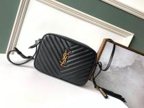 Yves Saint laurent/YSL female chevron-quilted tassel zipper camera bag small square bag 