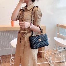 Chanel Trendy CC   AS92236 female quilted portage vintage chain-strap crossbody shoulder bag exquisite flap handbag