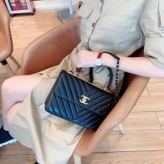 Chanel Trendy CC   AS92236 female quilted portage vintage chain-strap crossbody shoulder bag exquisite flap handbag