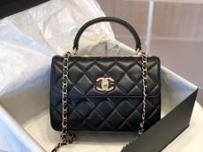 Chanel Trendy CC  AS92236 female quilted portage vintage chain-strap crossbody shoulder bag exquisite flap handbag AS92236