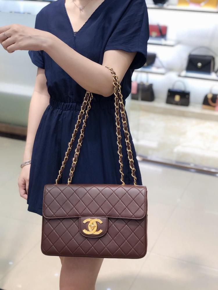 US$ 430.00 - Chanel A088 vintage collection female quilted flap