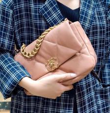 Chanel As1161 As1160 female tide quilted falp messenger commuter  bag graceful Double-C twist-lock handbag twins size