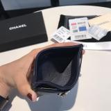 Chanel ohanel female quilted zipper card holder smallwallet coin pouch gargantuan color variation 