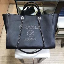Chanel A057067 A057069 female large-capacity durable shopping tote bag practical traveling luggage twin size 
