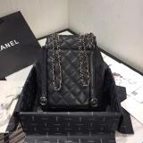 Chanel duma backpack  As1371 female waterproof  drawstring flap mini backpack with signature Double-C twist fastener