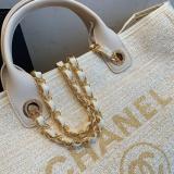 Chanel A66942 Classic lightweight large-capacity open shoping tote bag outdoor traveling luggage sand beach multistyle variation bag